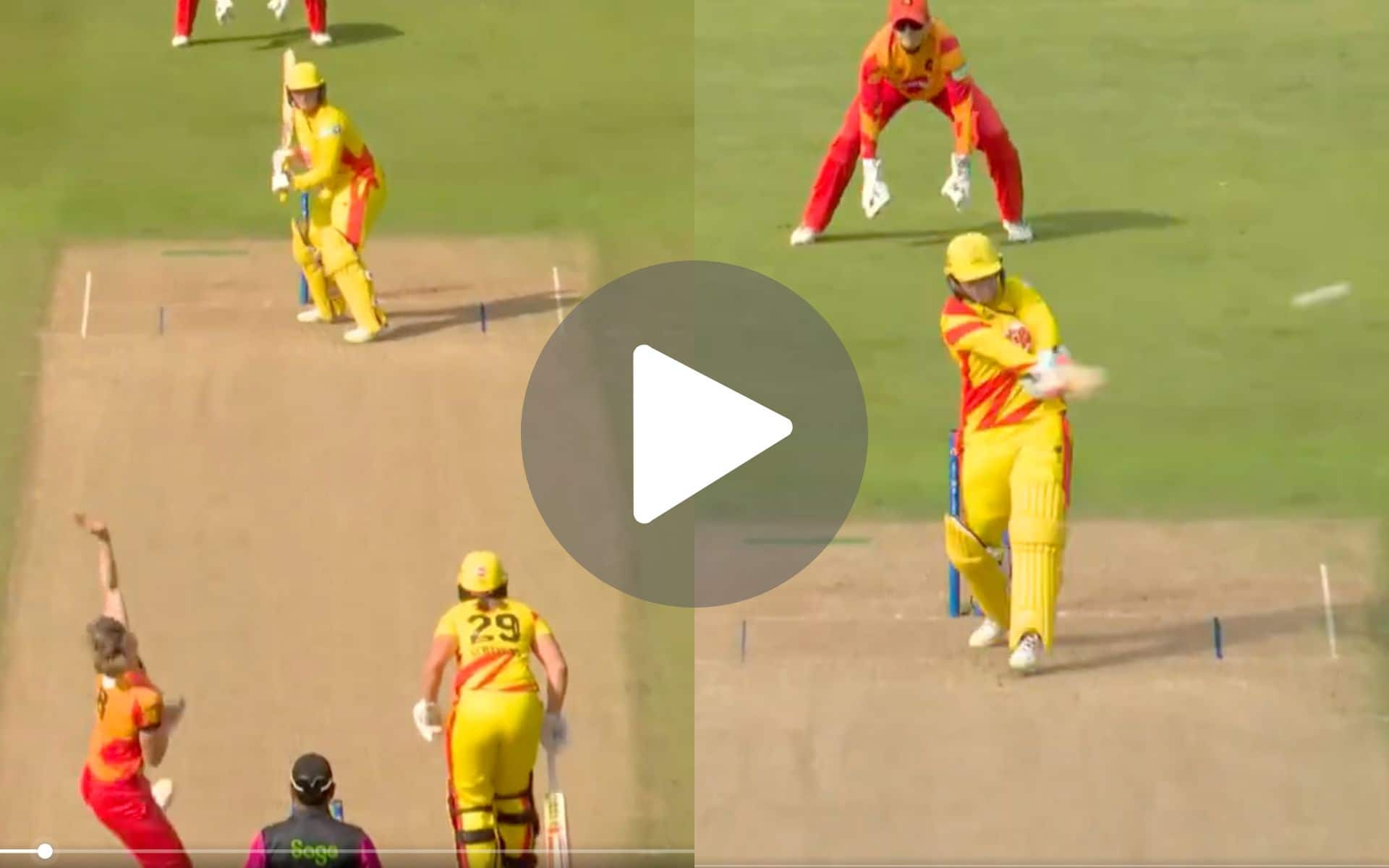 [Watch] RCB Star Ellyse Perry Smacked For Hattrick Of Fours In The Hundred 2024